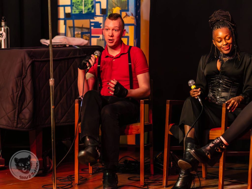 Wild & Sublime Chicago Dec 9, 2023 - Panel Discussion: Jacob Penrod and Goddess Erica.